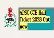 APSC CCE admit card 2023 out at apsc.nic.in, get link to download hall ticket - Education