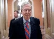 Thumbnail image of Mitch McConnell was hospitalised after collapsing in a hotel