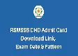 Thumbnail image of RSMSSB CHO admit card releasing tomorrow at rsmssb.rajasthan.gov.in