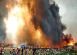 Thumbnail image of The Rohingya refugee camp in Bangladesh is destroyed by fire, displacing thousands of people