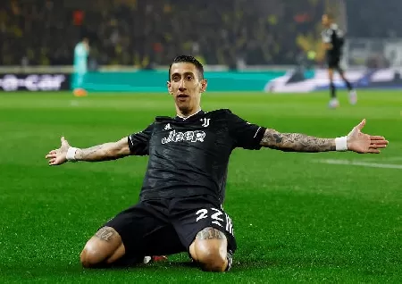 Angel Di Maria hat trick sends Juventus into Europa League round of 16 - Sports