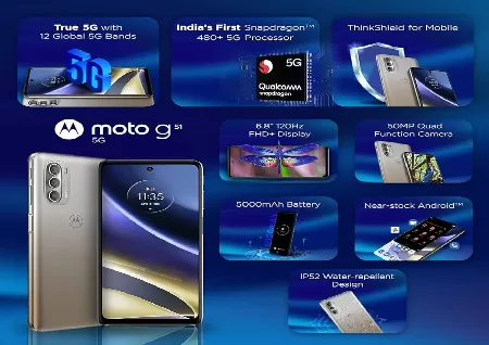 MOTOROLA G51 5G Price, Specifications and Features MOTOROLA G51 5G Price, Specifications and Features - Mobiles