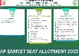 AP EAMCET 2023 Counselling: Seat allotment list to release
