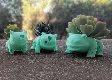Fan of Pokemon Creates Cute Bulbasaur Planter