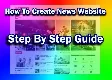 How To Create News Website With SEO Friendly Step By Step Guide
