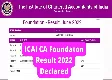 ICAI CA Foundation Result Dec 2022: Results declared; Check how to download scorecards here