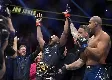Jon Jones claims UFC heavyweight title with emphatic first-round win over Ciryl Gane