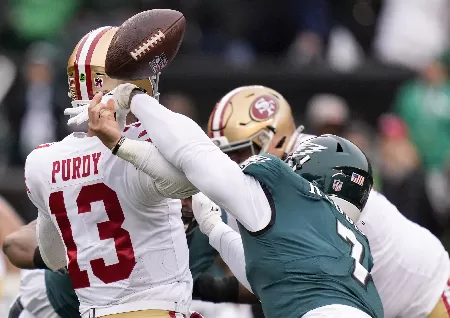 Brock Purdy 49ers Ousted By Eagles In NFC Title Game