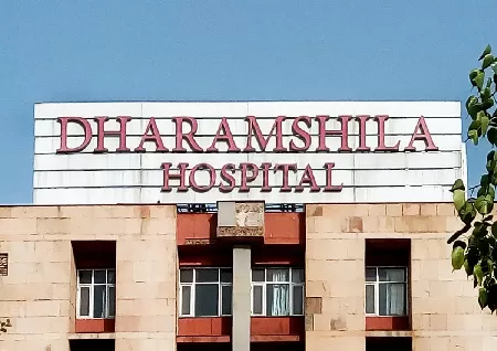 Dharamshila Cancer Hospital and Research Centre in Vasundhara Enclave, Delhi...
